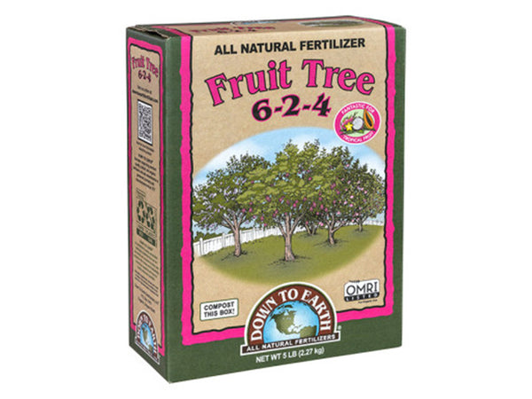 Fruit Tree (6-2-4) Organic Fertilizer, 5 lbs.