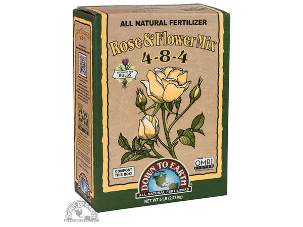 Rose & Flower (4-8-4) Organic Fertilizer, 5lbs.